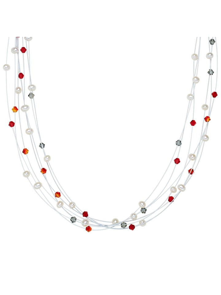 Valero Pearls Жемчужное колье из стерлингового серебра, белое
Valero Pearls Жемчужное колье из стерлингового серебра, белое