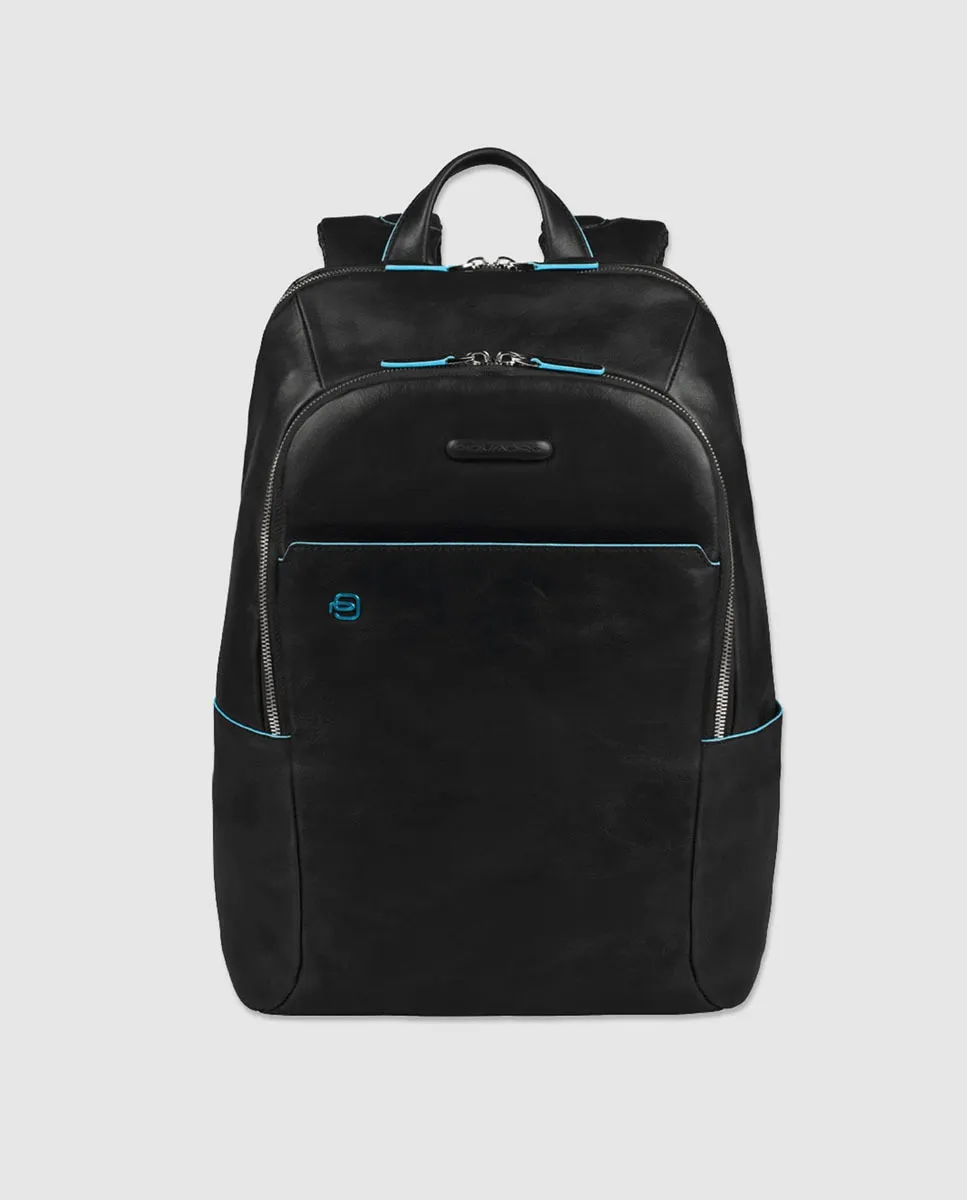 Мужской рюкзак Piquadro из черной кожи на молнии, черный
Мужской рюкзак Piquadro из черной кожи на молнии, черный