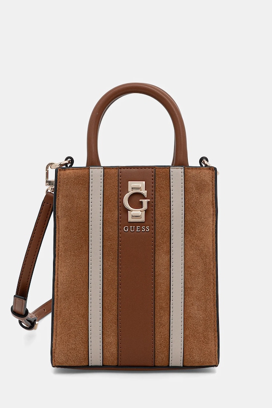 Кожаная сумка ERENIA Guess, коричневый
Кожаная сумка ERENIA Guess, коричневый