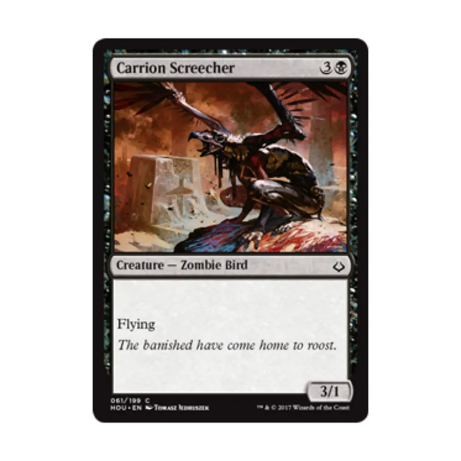 CCG Каррион Скричер (К), MTG - Hour of Devastation
CCG Каррион Скричер (К), MTG - Hour of Devastation