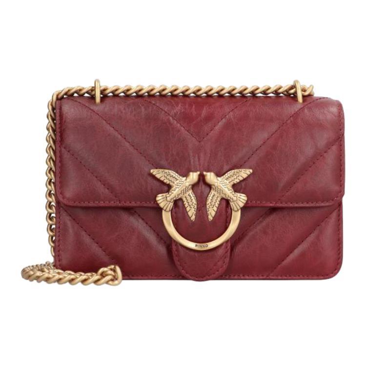 Сумка через плечо Pinko с матлассе и цепью
Сумка через плечо Pinko с матлассе и цепью