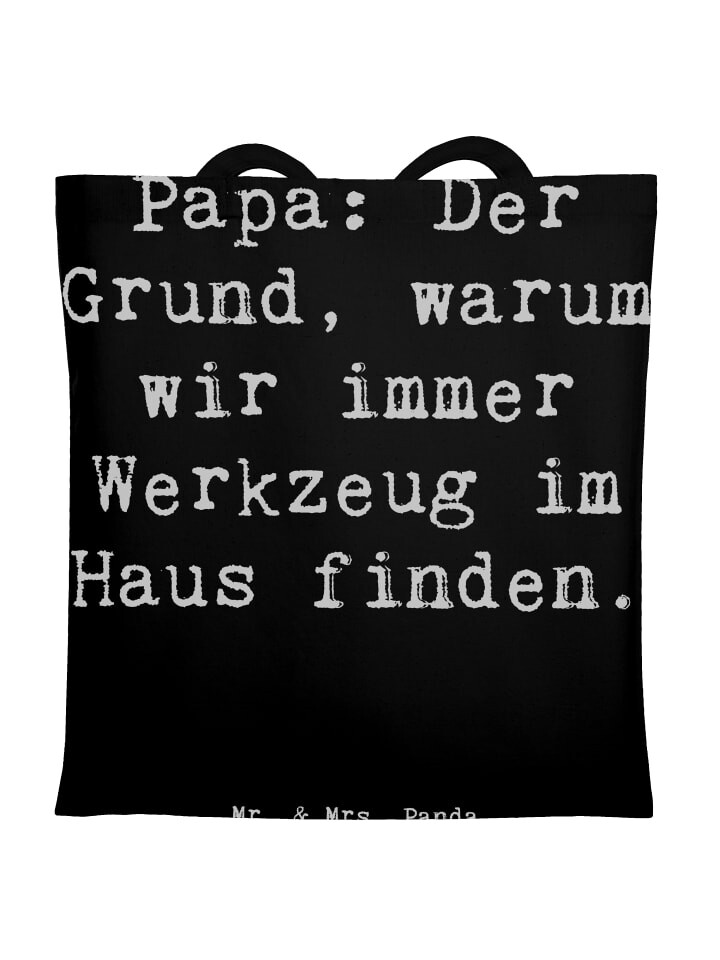 Сумка для переноски Mr & Mrs Panda Papa Werkzeug, черный
Сумка для переноски Mr & Mrs Panda Papa Werkzeug, черный