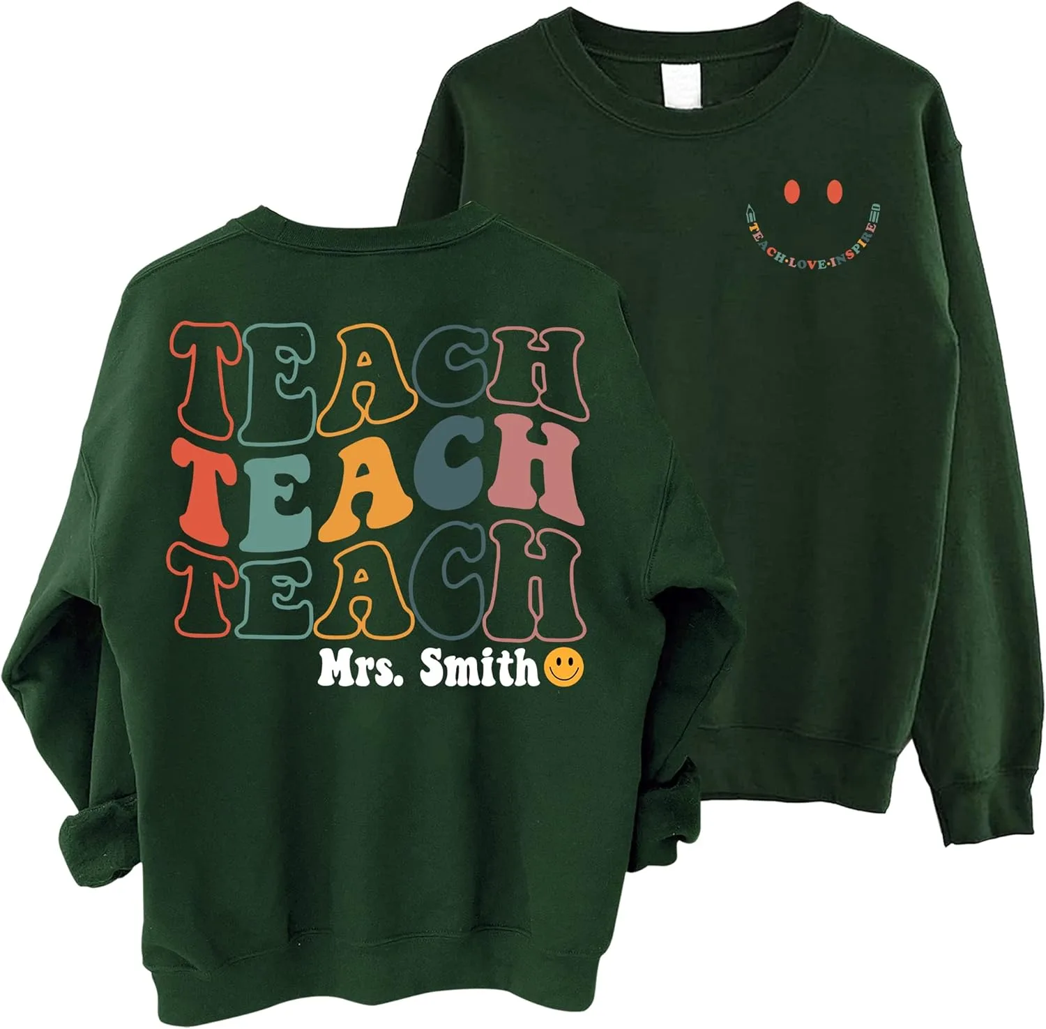 Свитшот Teacher с именем, двусторонний VisionSwipe
Свитшот Teacher с именем, двусторонний VisionSwipe