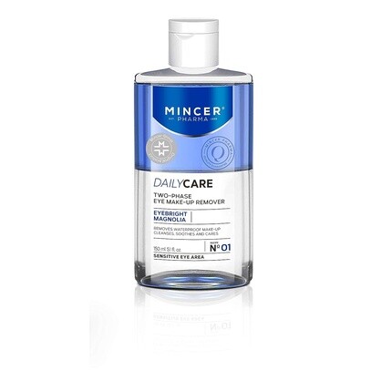 Mincer Pharma Daily Care двухфазное средство для снятия макияжа с глаз для чувствительной кожи с экстрактом очанки и магнолии 150 мл, Mincer Est. Pharma 1989
Mincer Pharma Daily Care двухфазное средство для снятия макияжа с глаз для чувствительной кожи с экстрактом очанки и магнолии 150 мл, Mincer Est. Pharma 1989