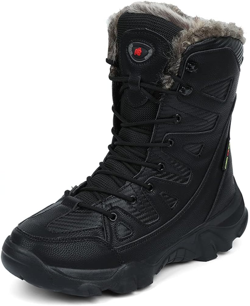 Мужские зимние снегоступы Kervaky, ботинки с искусственным мехом, противоскользящие, водоотталкивающие, теплые и удобные, для кемпинга и походов, черный
Мужские зимние снегоступы Kervaky, ботинки с искусственным мехом, противоскользящие, водоотталкивающие, теплые и удобные, для кемпинга и походов, черный