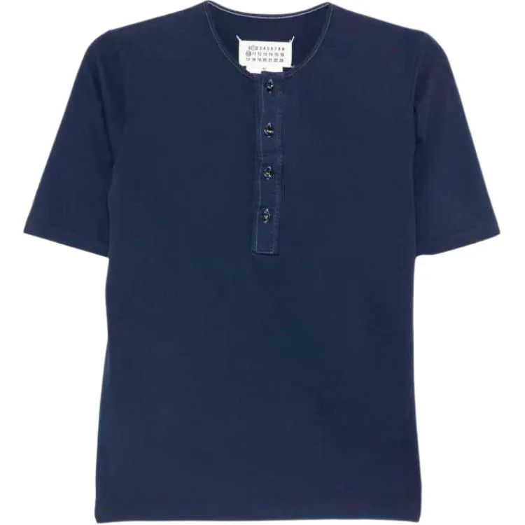 Футболка с коротким рукавом button Maison Margiela, синий
Футболка с коротким рукавом button Maison Margiela, синий