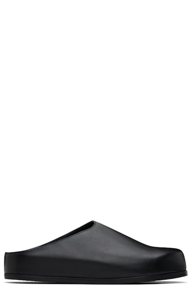 Черные туфли-лоферы без застежек Studio Nicholson
Черные туфли-лоферы без застежек Studio Nicholson