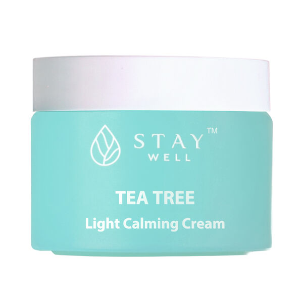 Легкий успокаивающий крем с маслом чайного дерева для лица, 50 мл Stay Well Tea tree light calming cream
Легкий успокаивающий крем с маслом чайного дерева для лица, 50 мл Stay Well Tea tree light calming cream