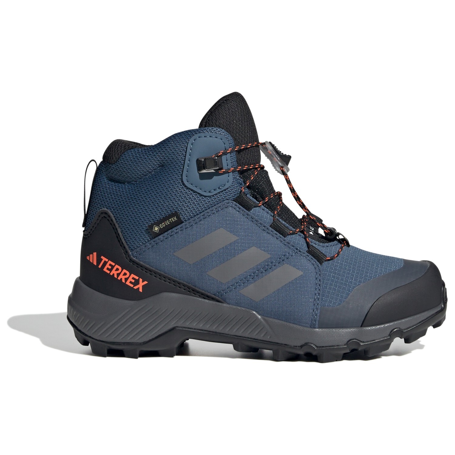 Ботинки для прогулки Adidas Terrex Kid's Terrex Mid GTX, цвет Wonder Steel/Grey Three/Impact Orange
Ботинки для прогулки Adidas Terrex Kid's Terrex Mid GTX, цвет Wonder Steel/Grey Three/Impact Orange
