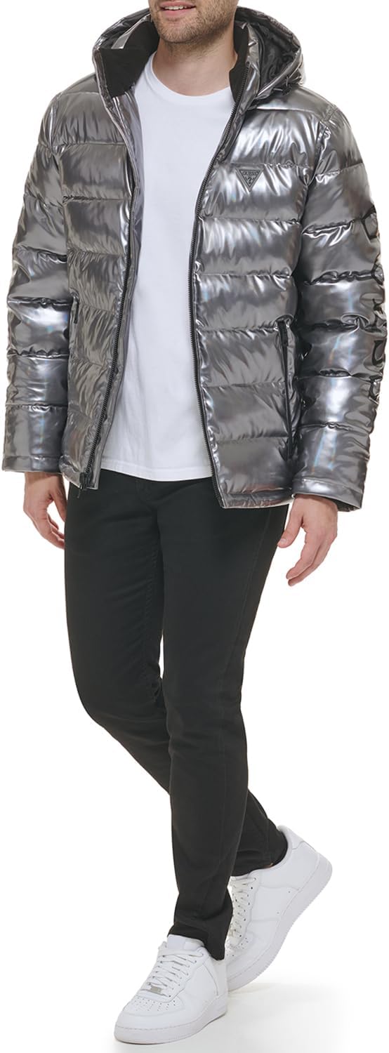 Мужская худи-пуховик Holographic GUESS, Graphite
Мужская худи-пуховик Holographic GUESS, Graphite