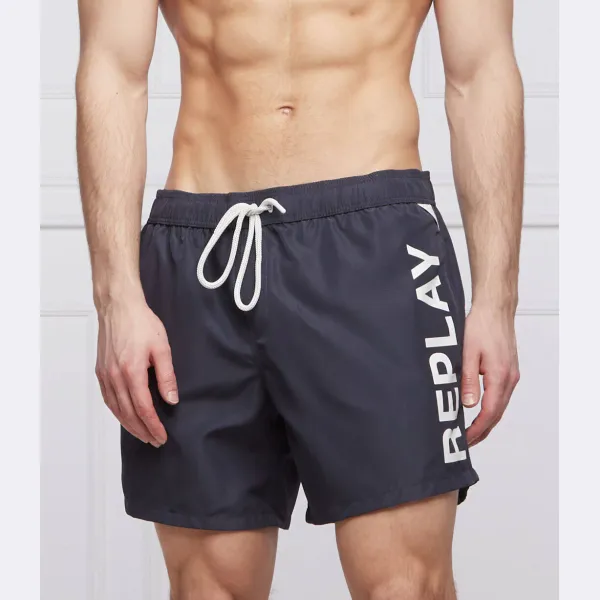 Купальные шорты стандартного кроя Replay, синий
Купальные шорты стандартного кроя Replay, синий