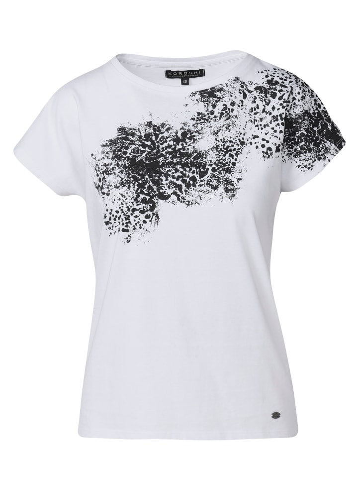 Футболка с короткими рукавами и принтом для женщин белого цвета KOROSHI, Белый, Футболка с короткими рукавами и принтом для женщин белого цвета KOROSHI
Футболка с короткими рукавами и принтом для женщин белого цвета KOROSHI, Белый, Футболка с короткими рукавами и принтом для женщин белого цвета KOROSHI