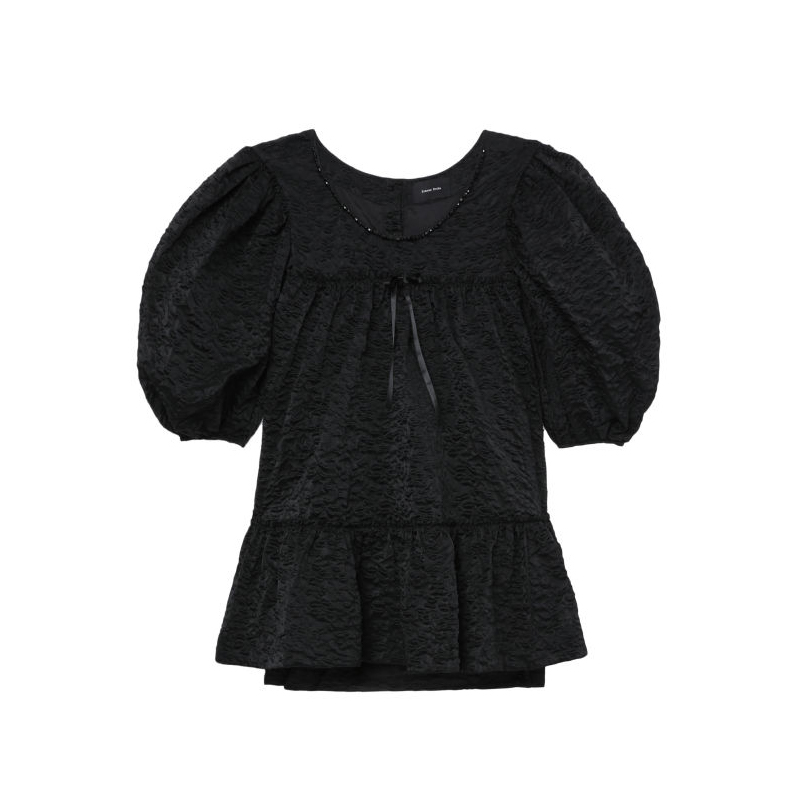 Женское платье с коротким рукавом SIMONE ROCHA, черный
Женское платье с коротким рукавом SIMONE ROCHA, черный