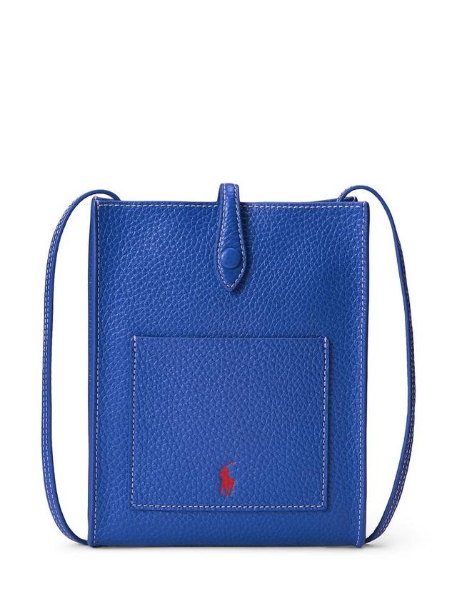 Кожаный кросс-боди с карманом Polo Ralph Lauren, Jellyfish
Кожаный кросс-боди с карманом Polo Ralph Lauren, Jellyfish