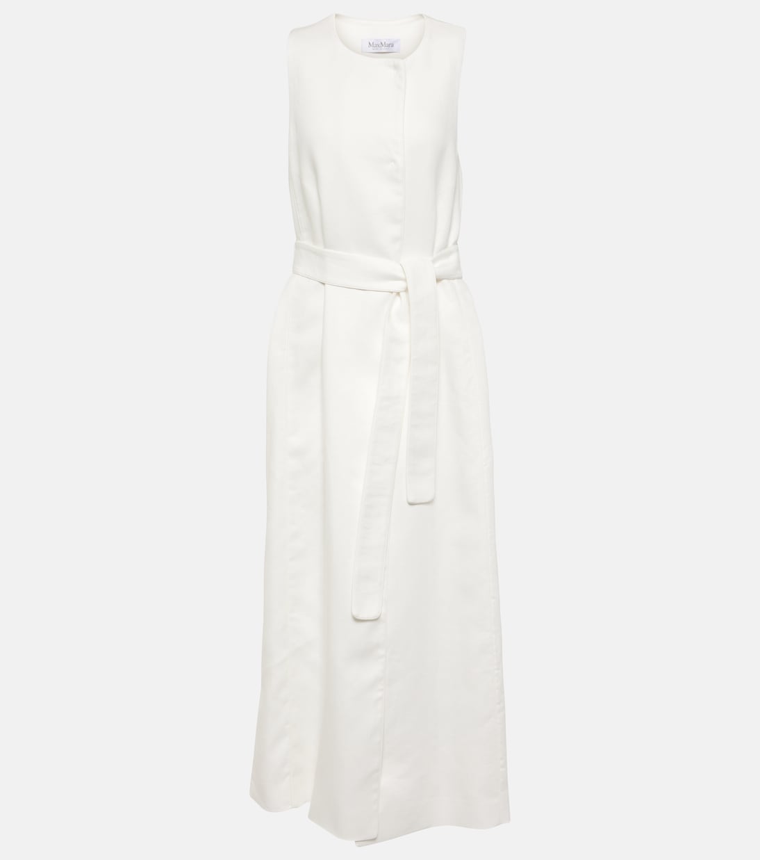 Платье-халат миди Aureo из льняного твила Max Mara, Pregamenta
Платье-халат миди Aureo из льняного твила Max Mara, Pregamenta