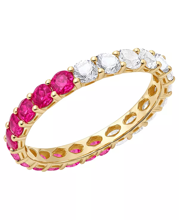 Кольцо с голубым топазом (1 карат tw) и выращенным в лаборатории белым сапфиром (1 карат tw) из стерлингового серебра Macy'S, ruby
Кольцо с голубым топазом (1 карат tw) и выращенным в лаборатории белым сапфиром (1 карат tw) из стерлингового серебра Macy'S, ruby