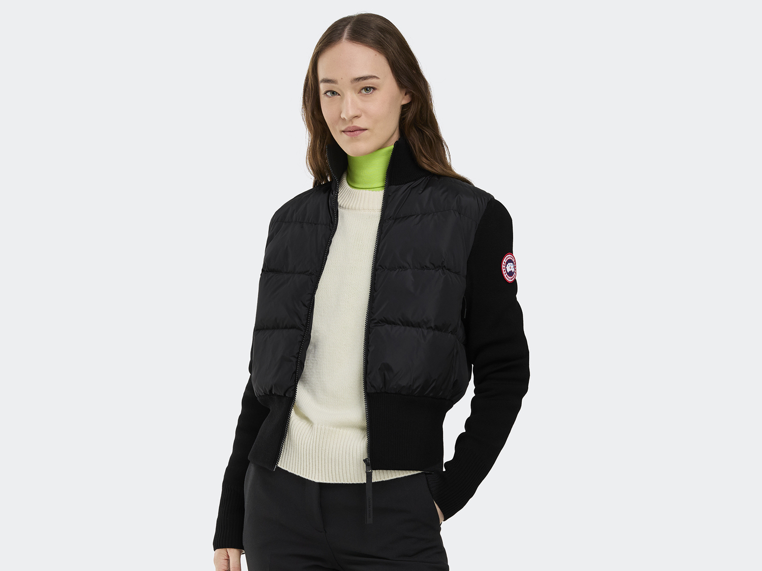 Куртка Canada Goose HyBridge Wide Quilt Knit, черный
Куртка Canada Goose HyBridge Wide Quilt Knit, черный