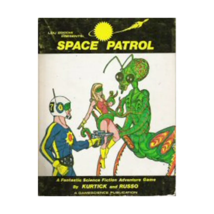 Space Patrol, Fantasy Role Playing Games, Supplements & Supplies (Gamescience), мягкая обложка
Space Patrol, Fantasy Role Playing Games, Supplements & Supplies (Gamescience), мягкая обложка