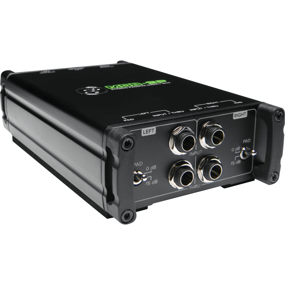 Директ-бокс Mackie MDB-2P Stereo Passive Direct Box MDB-2P
Директ-бокс Mackie MDB-2P Stereo Passive Direct Box MDB-2P