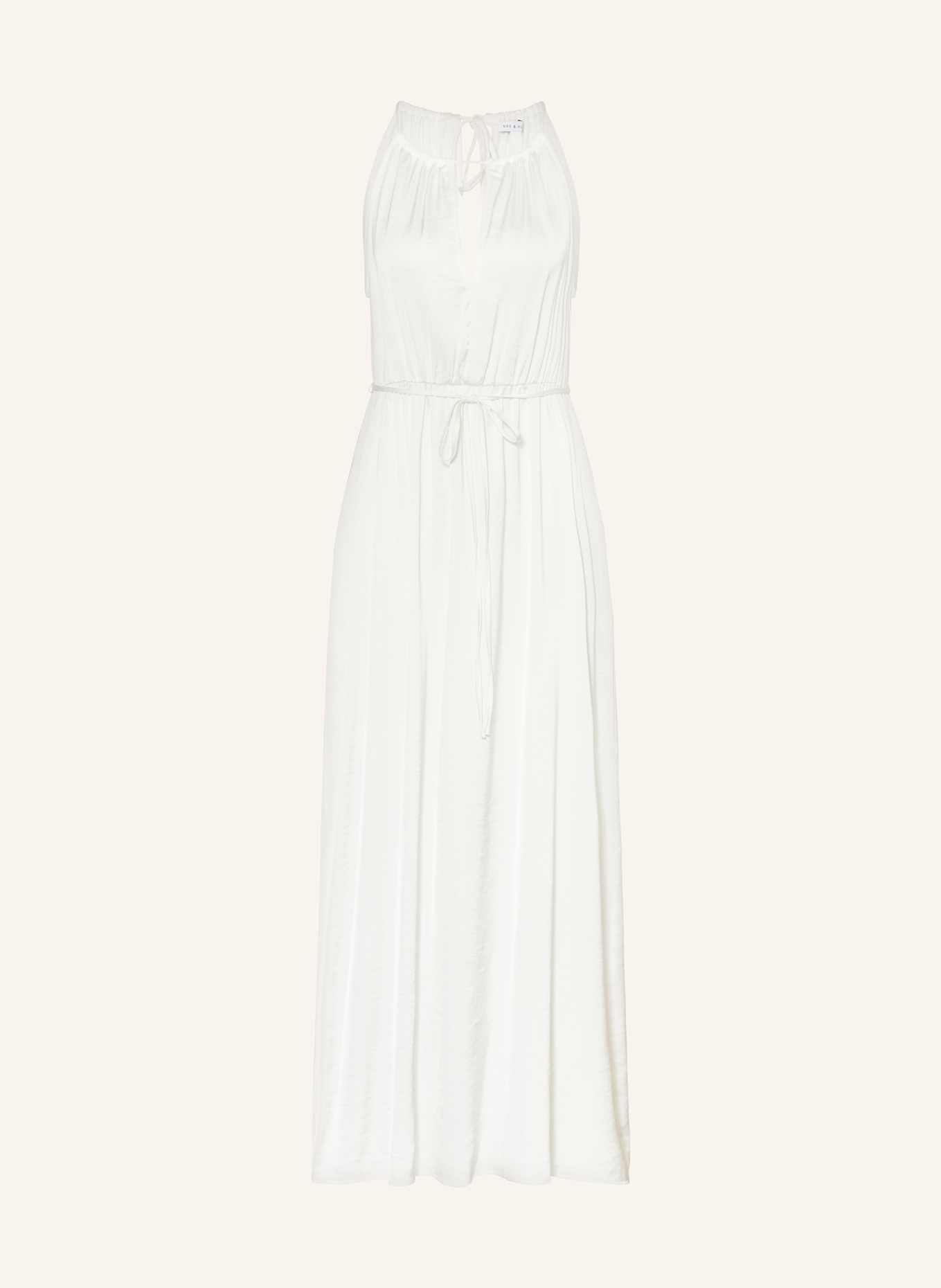 Платье атласное с вырезом Mrs & Hugs, белый
Платье атласное с вырезом Mrs & Hugs, белый