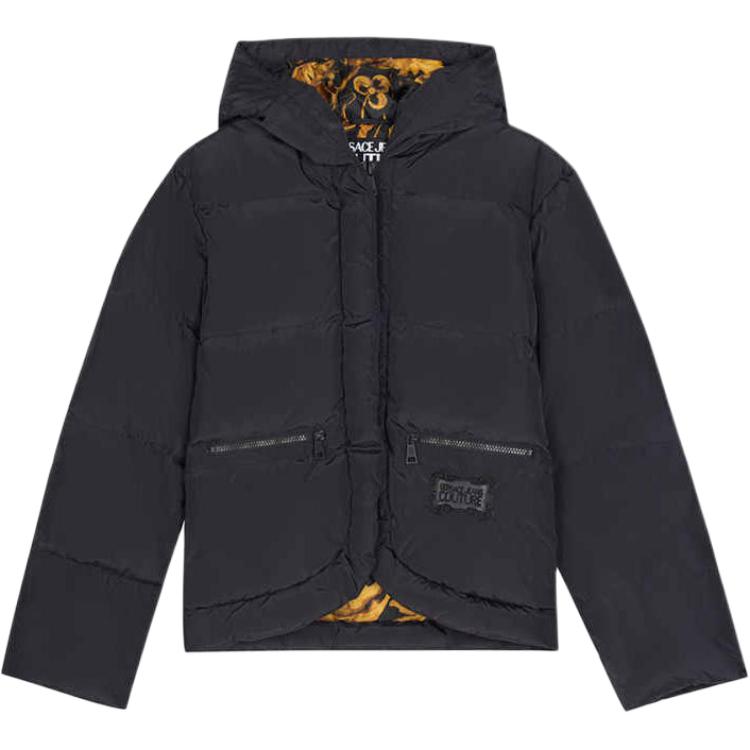Пуховик с капюшоном VERSACE JEANS COUTURE, черный
Пуховик с капюшоном VERSACE JEANS COUTURE, черный