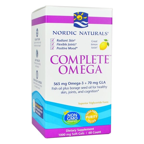 Биологически активная добавка Complete Omega (60 капсул) Nordic Naturals
Биологически активная добавка Complete Omega (60 капсул) Nordic Naturals