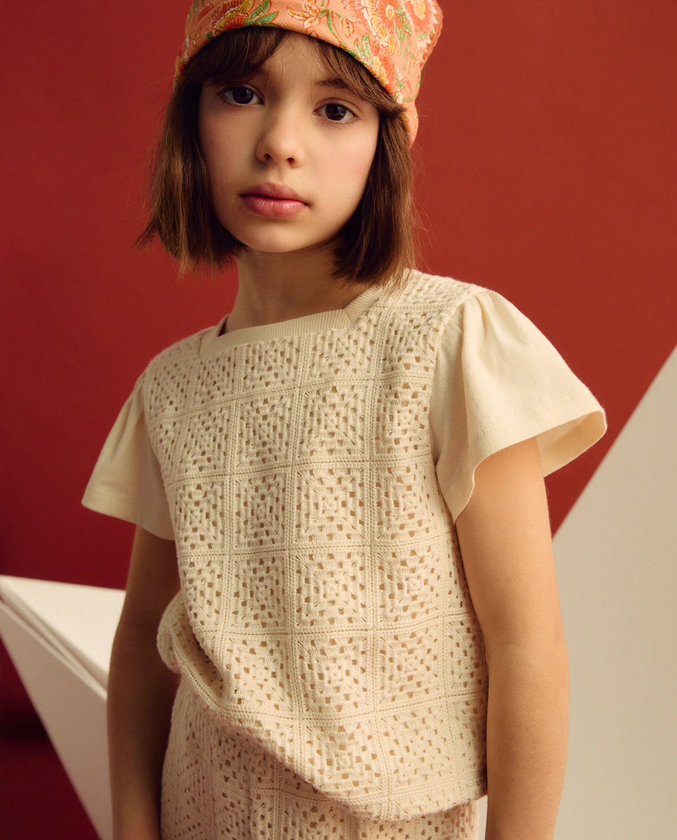 Топ с короткими рукавами для девочки Coconut El Corte Inglés, цвет 120 Crudo
Топ с короткими рукавами для девочки Coconut El Corte Inglés, цвет 120 Crudo