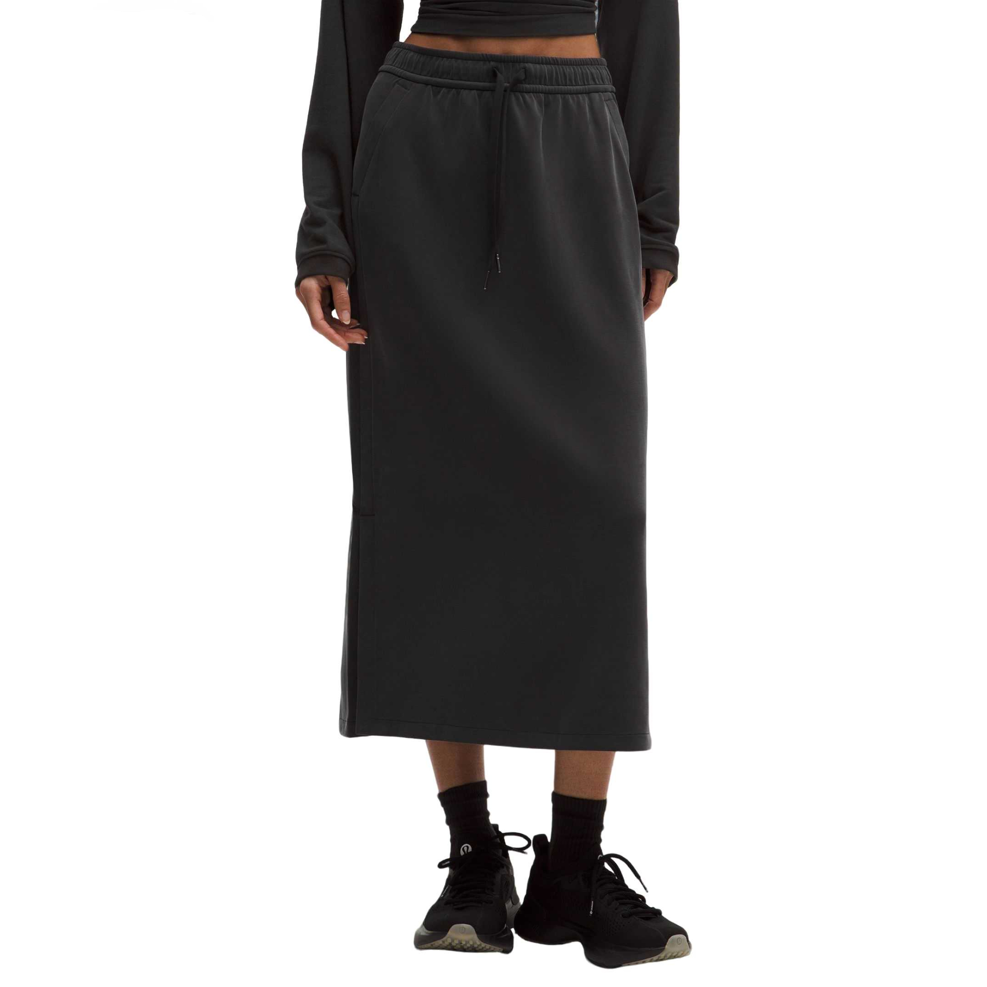 Женская повседневная длинная юбка Lululemon, черный/blk
Женская повседневная длинная юбка Lululemon, черный/blk