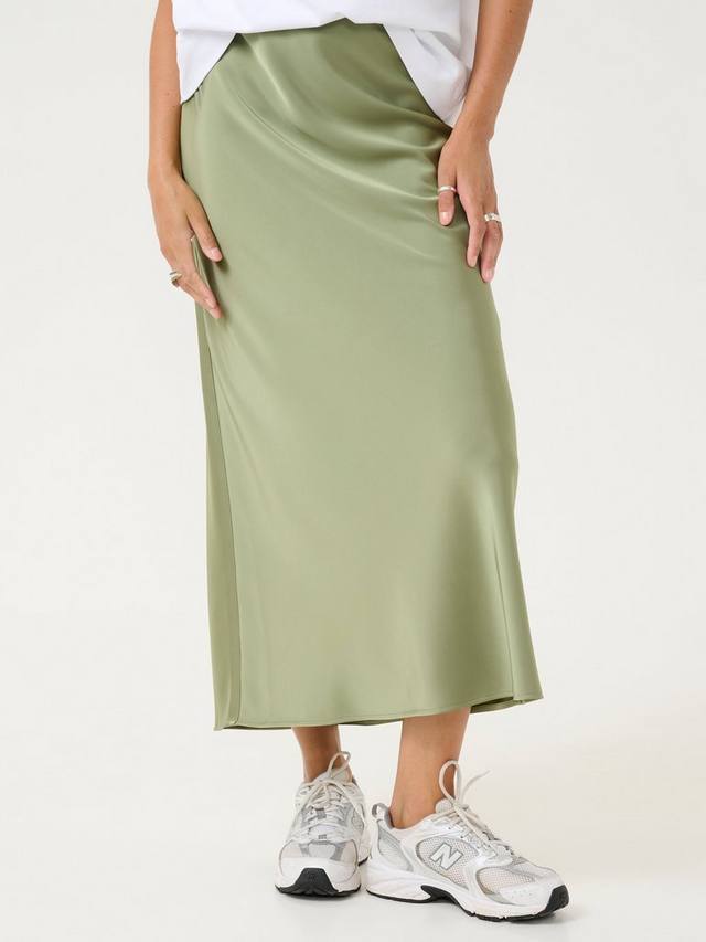 Хилл сатин макси-юбка силуэта а-лайн KAFFE, Mid Green
Хилл сатин макси-юбка силуэта а-лайн KAFFE, Mid Green