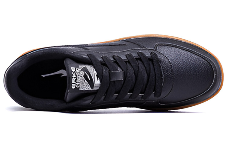 Кеды мужские, обувь для скейтбординга низкая черный/коричневый Erke
Кеды мужские, обувь для скейтбординга низкая черный/коричневый Erke