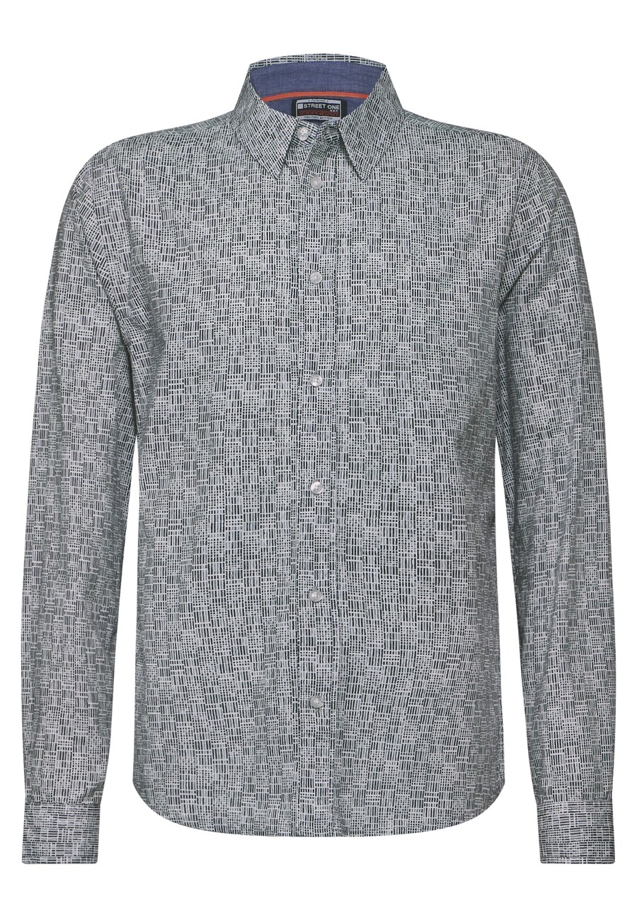 Рубашка обычного кроя на пуговицах Street One MEN, светло-серый
Рубашка обычного кроя на пуговицах Street One MEN, светло-серый