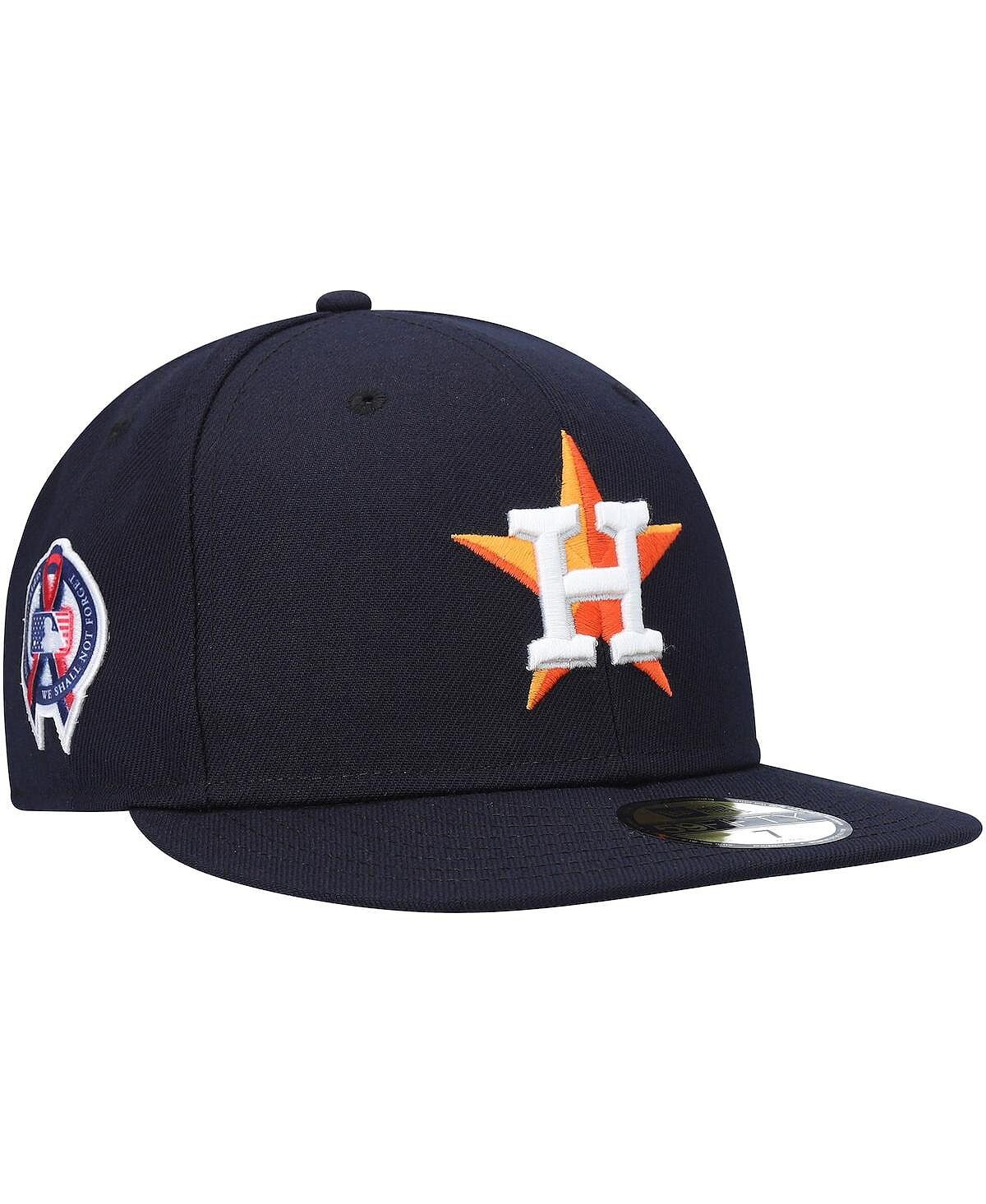 Мужская темно-синяя шляпа Houston Astros с мемориальной нашивкой в память о 11 сентября 59Fifty. New Era
Мужская темно-синяя шляпа Houston Astros с мемориальной нашивкой в память о 11 сентября 59Fifty. New Era