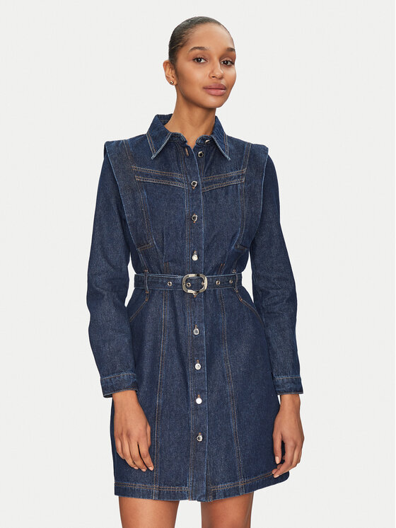 Джинсовое платье стандартный крой 251-RICOLI Morgan, синий
Джинсовое платье стандартный крой 251-RICOLI Morgan, синий