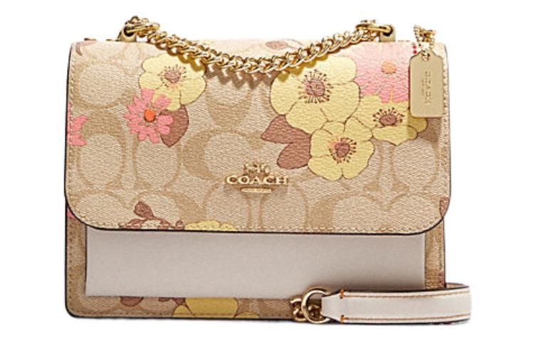 Klare Кожаная Корова Наплечная Сумка Кроссбоди Маленький Размер Женская Хаки COACH 
Klare Кожаная Корова Наплечная Сумка Кроссбоди Маленький Размер Женская Хаки COACH