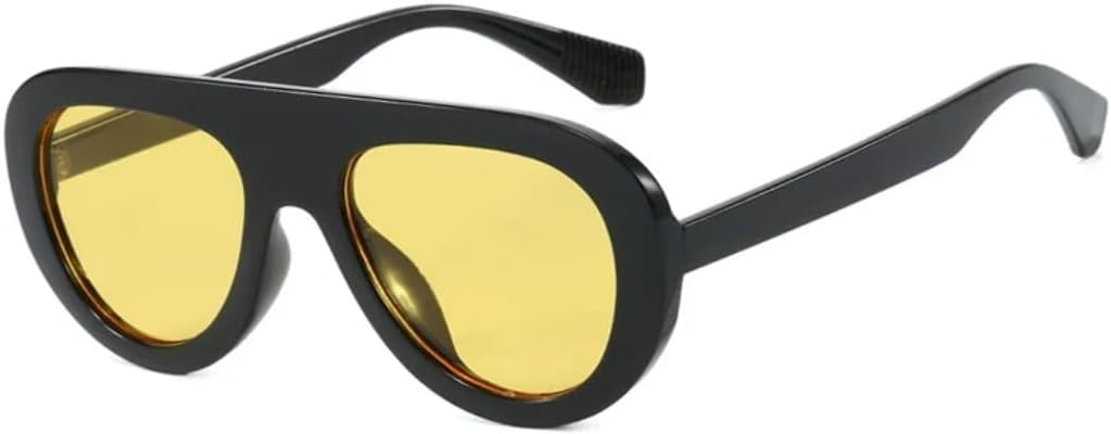 Винтажные солнцезащитные очки для женщин и мужчин, модные классические солнцезащитные очки с защитой от УФ-излучения UV400, для рыбалки, вождения и путешествий VVTWSSW, Black Yellow
Винтажные солнцезащитные очки для женщин и мужчин, модные классические солнцезащитные очки с защитой от УФ-излучения UV400, для рыбалки, вождения и путешествий VVTWSSW, Black Yellow