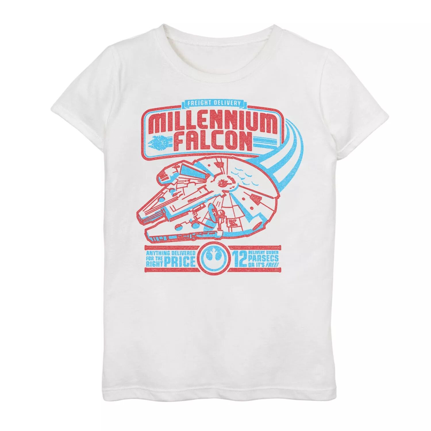 Футболка с плакатом «Доставка грузов» для девочек 7–16 лет «Звездные войны: Сокол тысячелетия» Star Wars
Футболка с плакатом «Доставка грузов» для девочек 7–16 лет «Звездные войны: Сокол тысячелетия» Star Wars
