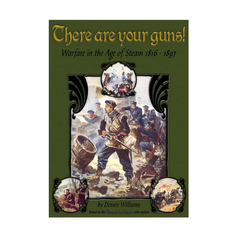 Вот ваше оружие! - Война в эпоху Steam, Historical Miniature Rules - Assorted (Partizan Press)
Вот ваше оружие! - Война в эпоху Steam, Historical Miniature Rules - Assorted (Partizan Press)