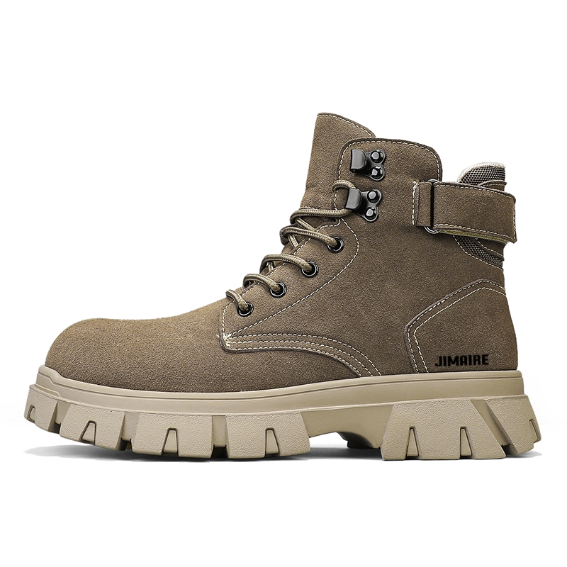 King Jinmai Короткие мартинсы мужские повышающие рост хаки, цвет Khaki, Height Increasing 
King Jinmai Короткие мартинсы мужские повышающие рост хаки, цвет Khaki, Height Increasing