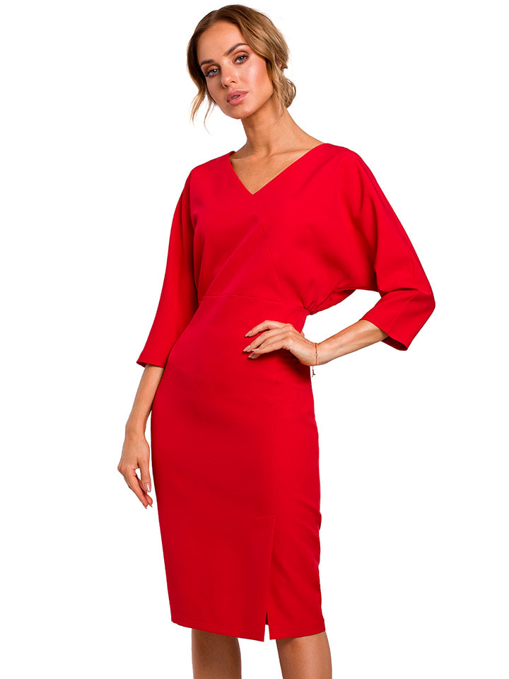 Платье до колена made of emotion, красный
Платье до колена made of emotion, красный