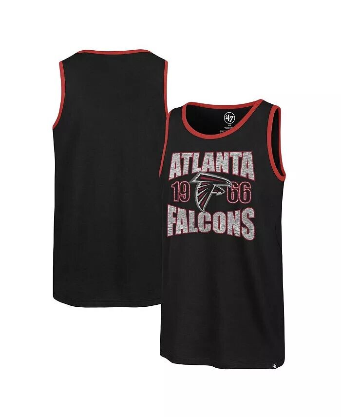 Мужская черная майка Atlanta Falcons Upload Franklin '47 Brand
Мужская черная майка Atlanta Falcons Upload Franklin '47 Brand