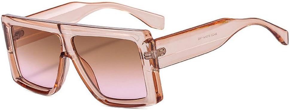 Модные солнцезащитные очки большого размера для женщин, винтажные очки в крупной оправе для мужчин, солнцезащитные очки с защитой от УФ-излучения UV400 TVTBBVV, Champagne
Модные солнцезащитные очки большого размера для женщин, винтажные очки в крупной оправе для мужчин, солнцезащитные очки с защитой от УФ-излучения UV400 TVTBBVV, Champagne