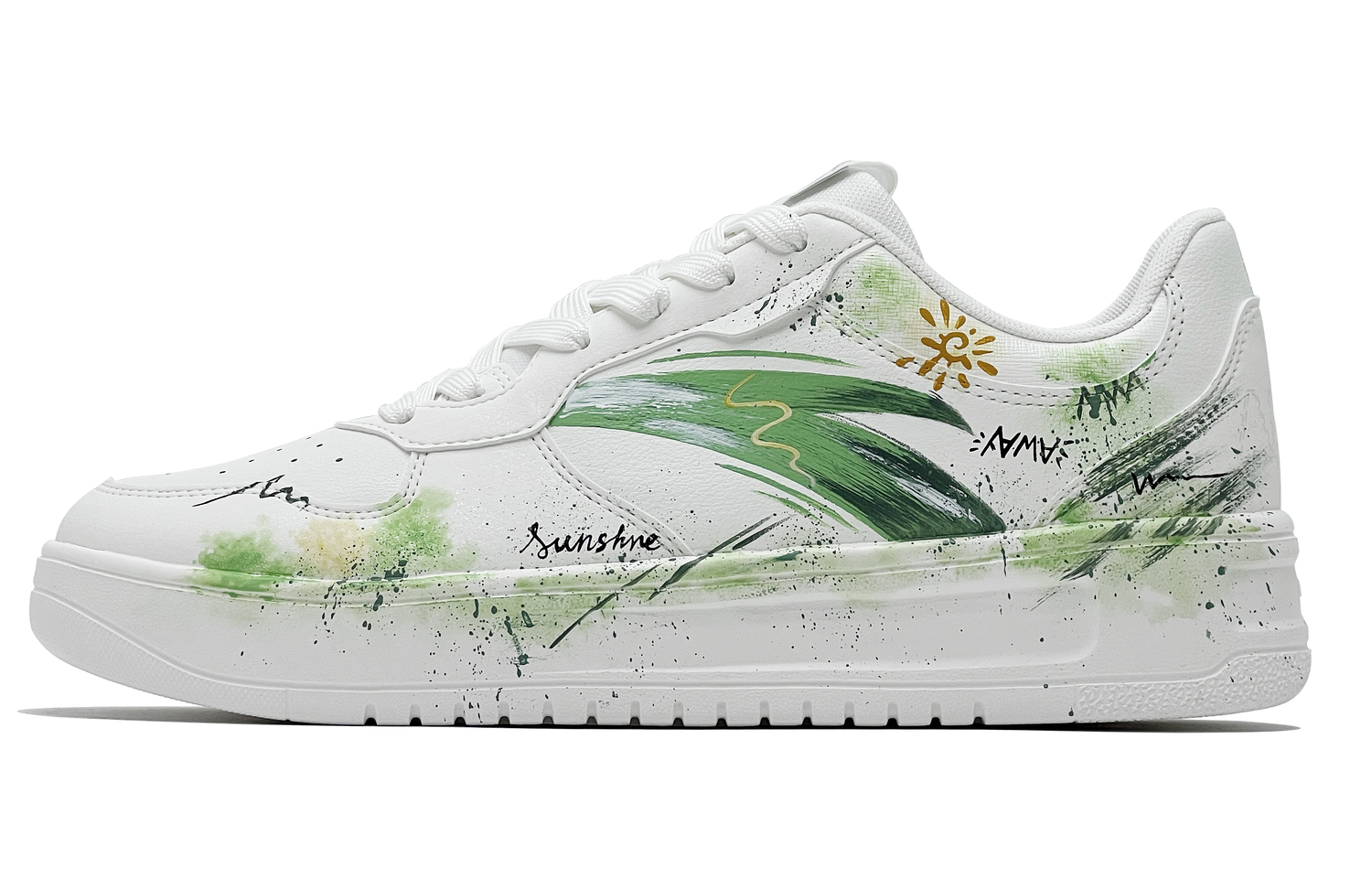 Мужские расслабленные нескользящие износостойкие низкие кроссовки для скейтбординга ANTA, белый
Мужские расслабленные нескользящие износостойкие низкие кроссовки для скейтбординга ANTA, белый