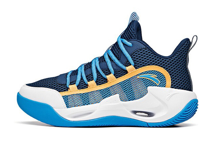 Детские баскетбольные кроссовки GS Mid-top Cyan Blue/Yellow Orange/Ana White Anta Kids
Детские баскетбольные кроссовки GS Mid-top Cyan Blue/Yellow Orange/Ana White Anta Kids