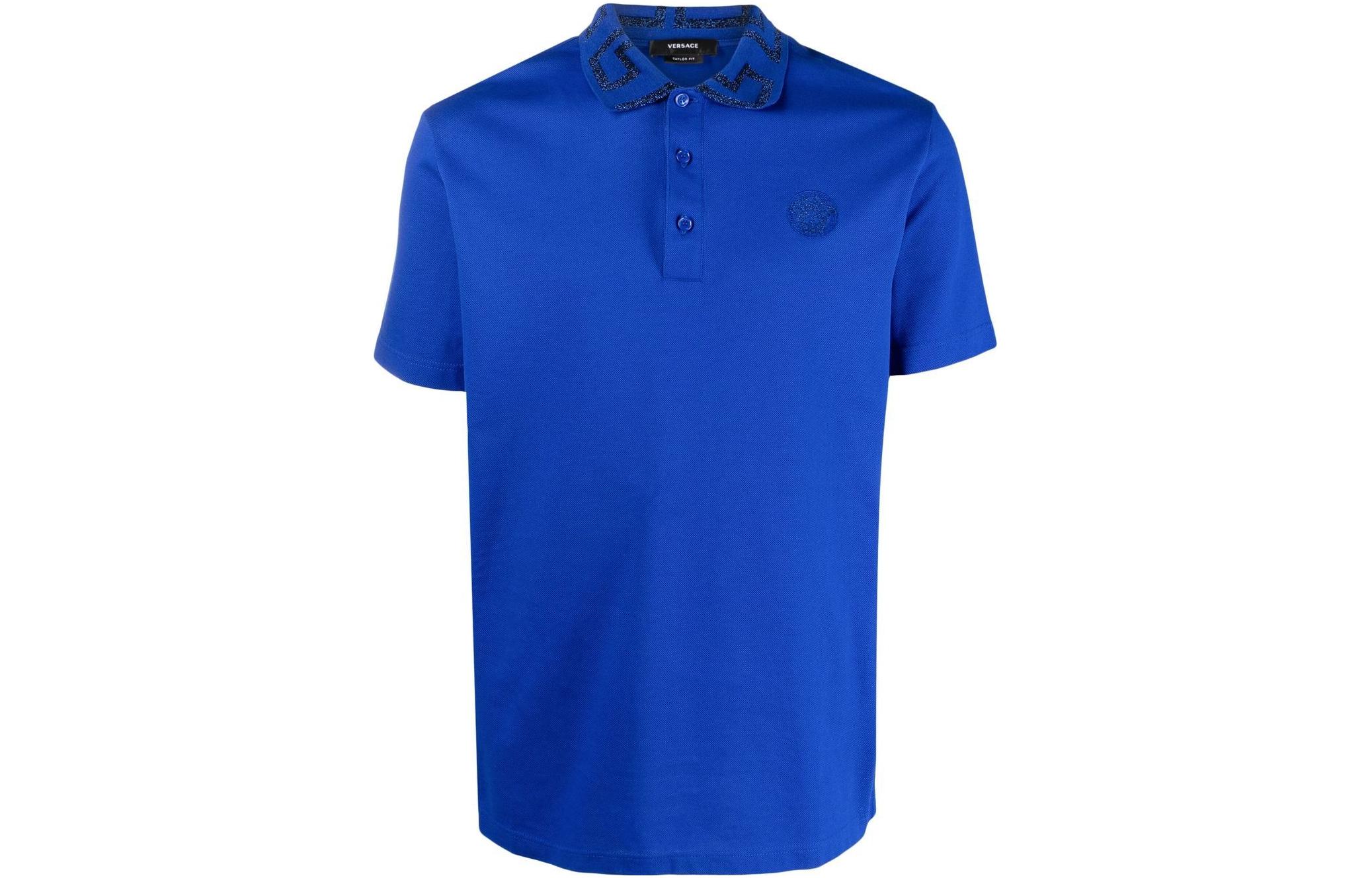 VERSACE Мужская синяя поло, Синий, VERSACE Мужская синяя поло
VERSACE Мужская синяя поло, Синий, VERSACE Мужская синяя поло