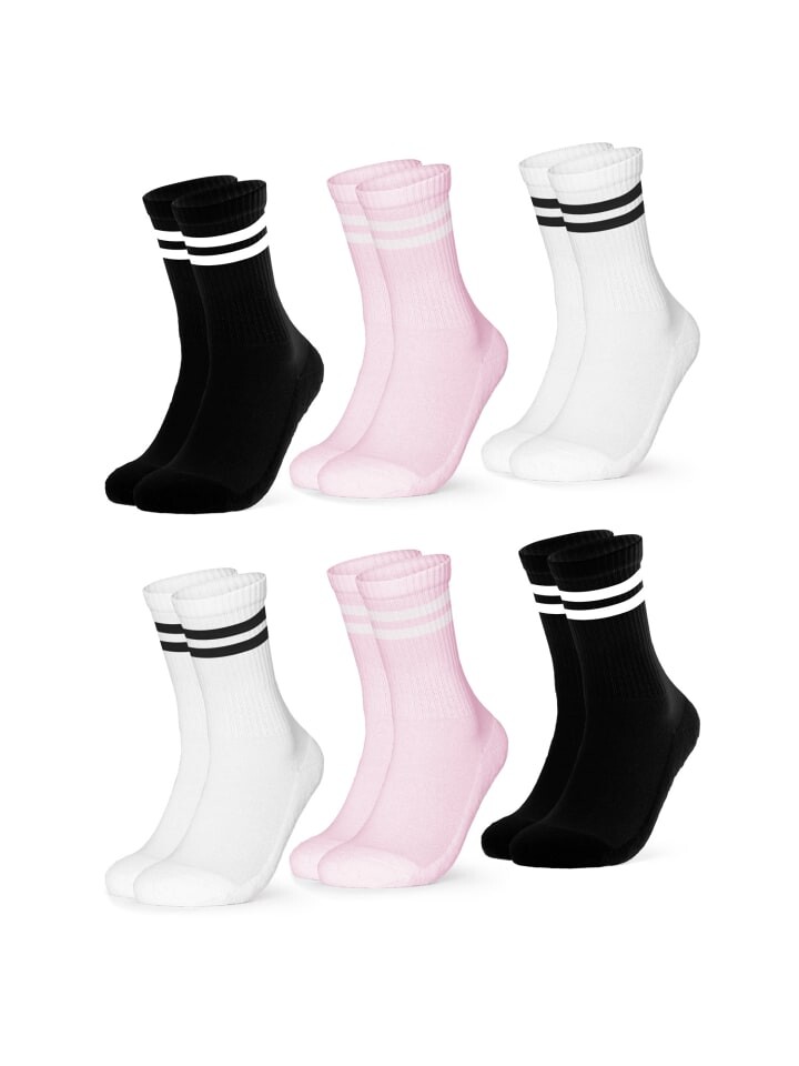 Носки Occulto 6er Pack Retro Tennis Serena, цвет pink-mix
Носки Occulto 6er Pack Retro Tennis Serena, цвет pink-mix