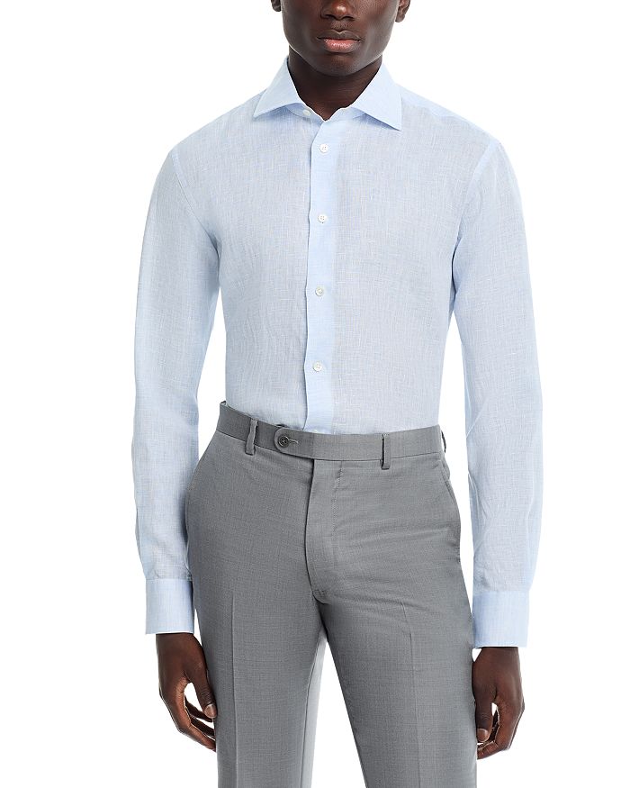 Льняная спортивная рубашка Maurizio Baldassari, синий
Льняная спортивная рубашка Maurizio Baldassari, синий