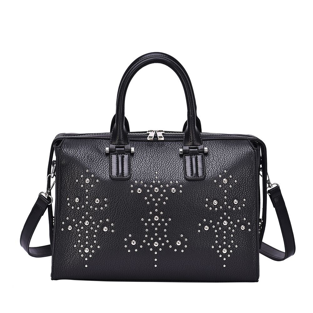 Сумка-портфель Mellow World Monroe с заклепками, черный
Сумка-портфель Mellow World Monroe с заклепками, черный