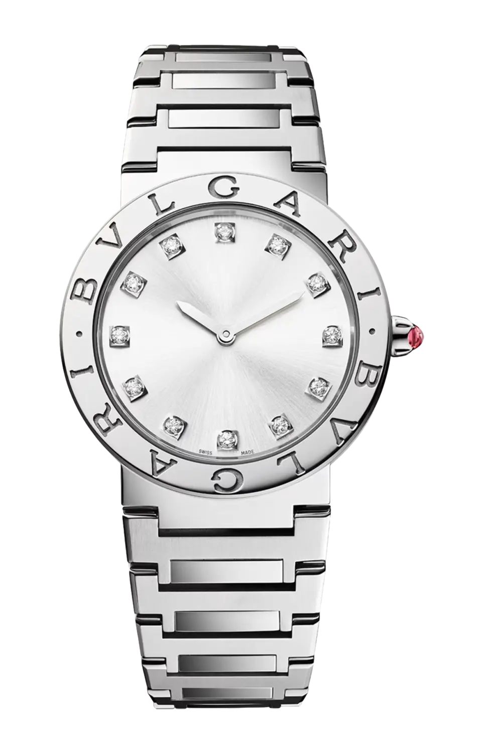 Часы Bulgari Lady с бриллиантами 33 мм
Часы Bulgari Lady с бриллиантами 33 мм