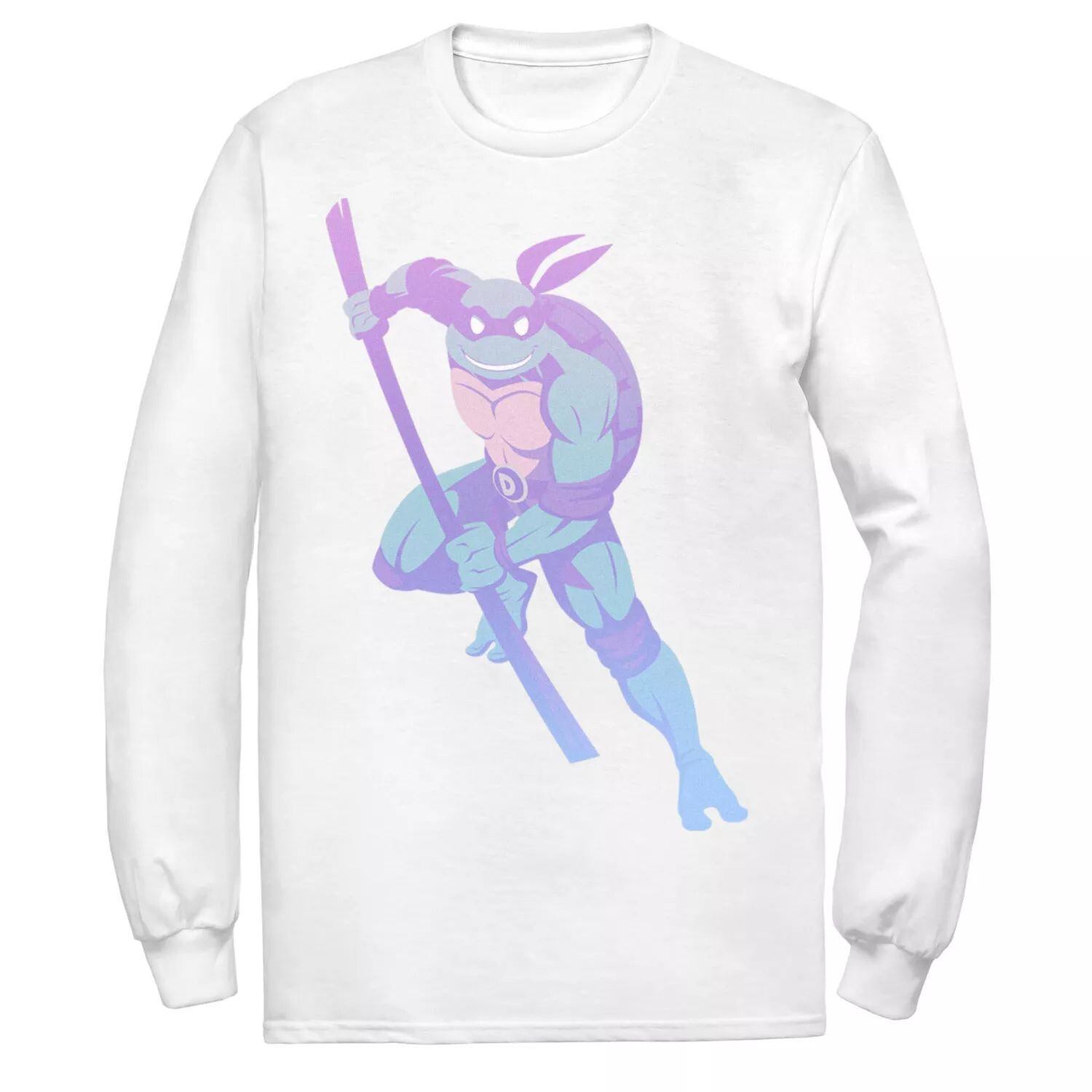 Мужская футболка Ninja Turtles Donatello с градиентом и длинными рукавами с эффектом омбре Licensed Character
Мужская футболка Ninja Turtles Donatello с градиентом и длинными рукавами с эффектом омбре Licensed Character