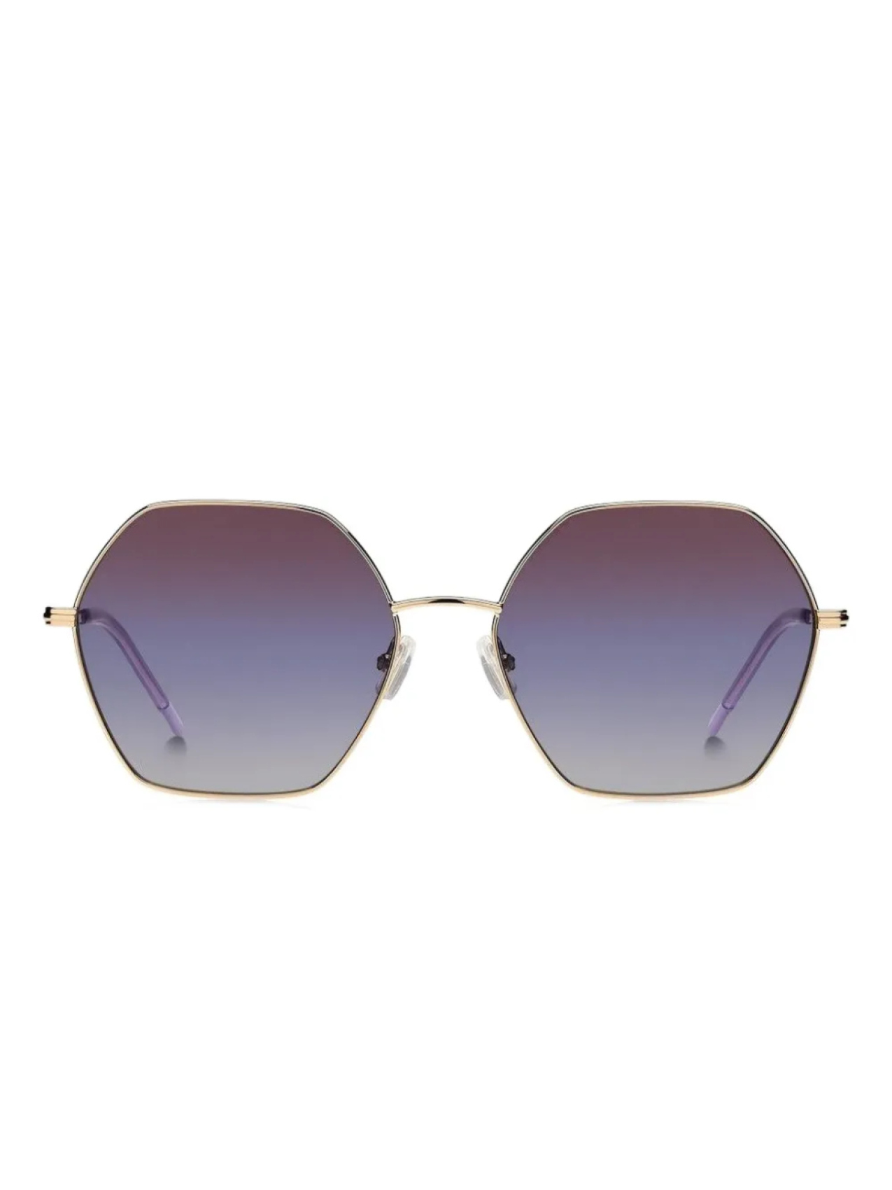 Солнцезащитные очки с градиентной оправой в шестиугольной форме BOSS, золотой
Солнцезащитные очки с градиентной оправой в шестиугольной форме BOSS, золотой